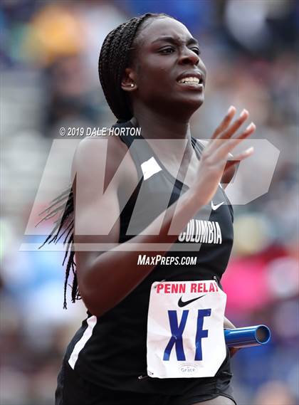 Thumbnail 3 in Penn Relays (Girls 4 x 400) photogallery.