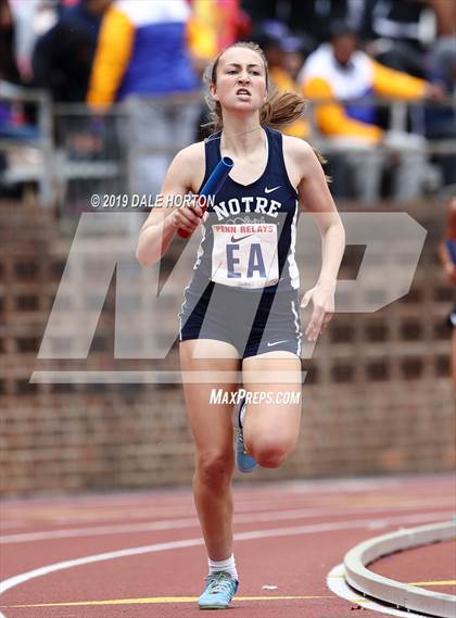 Thumbnail 3 in Penn Relays (Girls 4 x 400) photogallery.