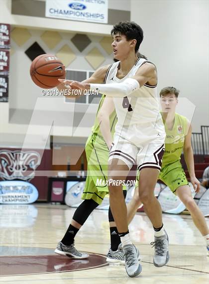 Thumbnail 3 in Mercer Island vs. Urspring -Germany (Rancho Mirage Holiday Invitational) photogallery.
