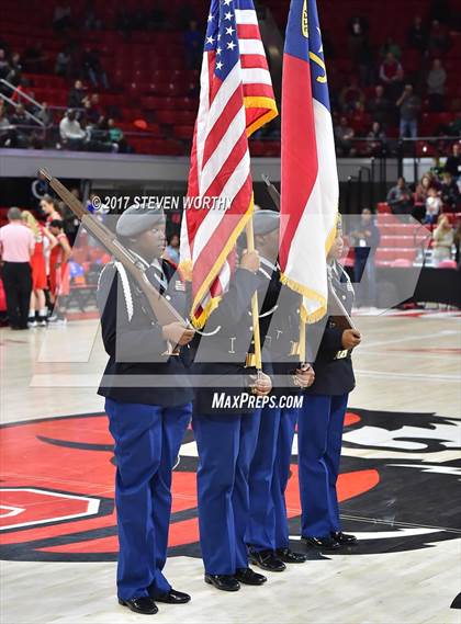 Thumbnail 2 in Northwest Guilford vs. Southeast Raleigh (NCHSAA 4A Final) photogallery.