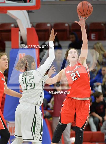 Thumbnail 3 in Northwest Guilford vs. Southeast Raleigh (NCHSAA 4A Final) photogallery.