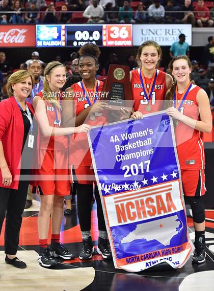 Thumbnail 2 in Northwest Guilford vs. Southeast Raleigh (NCHSAA 4A Final) photogallery.