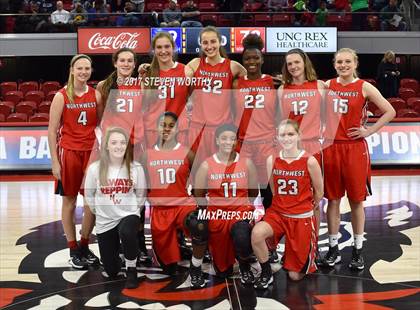 Thumbnail 2 in Northwest Guilford vs. Southeast Raleigh (NCHSAA 4A Final) photogallery.