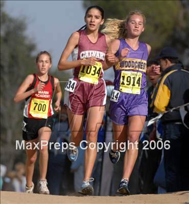 Thumbnail 3 in CIF State Cross Country Championships (D5 Girls) photogallery.