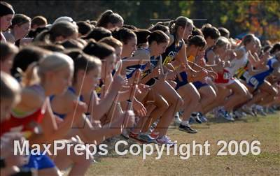 Thumbnail 1 in CIF State Cross Country Championships (D5 Girls) photogallery.