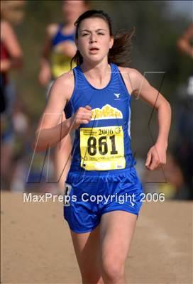 Thumbnail 2 in CIF State Cross Country Championships (D5 Girls) photogallery.