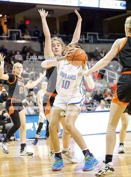 Thumbnail 1 in Ryle vs Highlands (2023 9th Region Girls Basketball Tournament) photogallery.