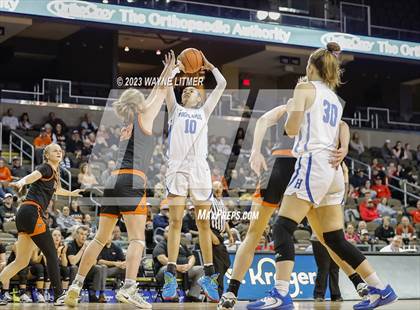 Thumbnail 1 in Ryle vs Highlands (2023 9th Region Girls Basketball Tournament) photogallery.