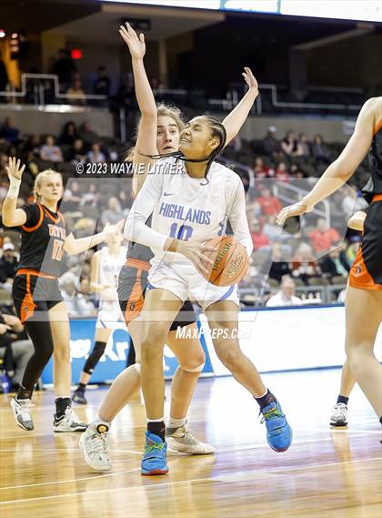 Thumbnail 3 in Ryle vs Highlands (2023 9th Region Girls Basketball Tournament) photogallery.
