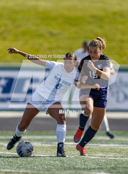 Thumbnail 2 in Ridgeline vs. Sky View (UHSAA 4A Quarterfinal) photogallery.