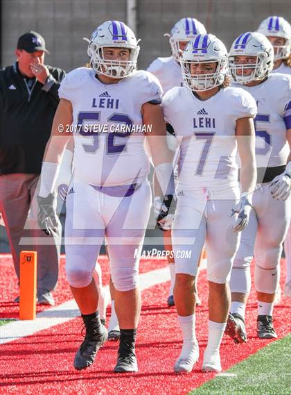 Thumbnail 1 in Springville vs. Lehi (UHSAA 5A Semi-Final) photogallery.
