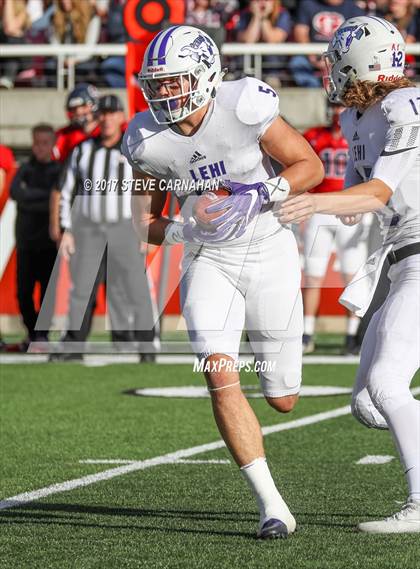 Thumbnail 3 in Springville vs. Lehi (UHSAA 5A Semi-Final) photogallery.