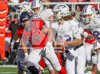 Thumbnail 3 in Springville vs. Lehi (UHSAA 5A Semi-Final) photogallery.