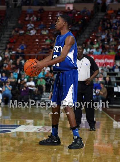 Thumbnail 2 in Bronte vs. Roxton (UIL 1A Semifinal) photogallery.