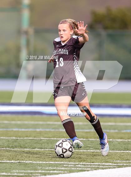 Thumbnail 1 in Woodside vs. Saint Francis (CIF CCS D1 Final) photogallery.