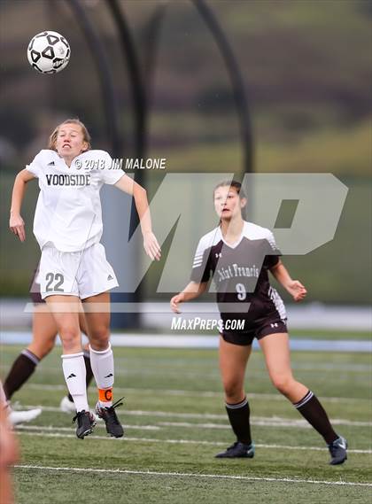 Thumbnail 1 in Woodside vs. Saint Francis (CIF CCS D1 Final) photogallery.