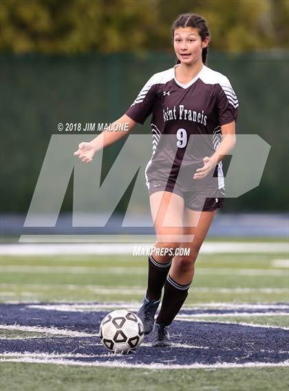 Thumbnail 3 in Woodside vs. Saint Francis (CIF CCS D1 Final) photogallery.