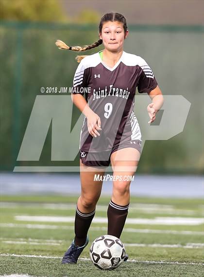 Thumbnail 1 in Woodside vs. Saint Francis (CIF CCS D1 Final) photogallery.