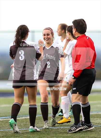 Thumbnail 2 in Woodside vs. Saint Francis (CIF CCS D1 Final) photogallery.
