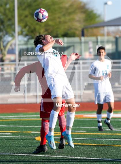 Thumbnail 1 in Highland vs. South Mountain (Coyote Classic Tournament) photogallery.