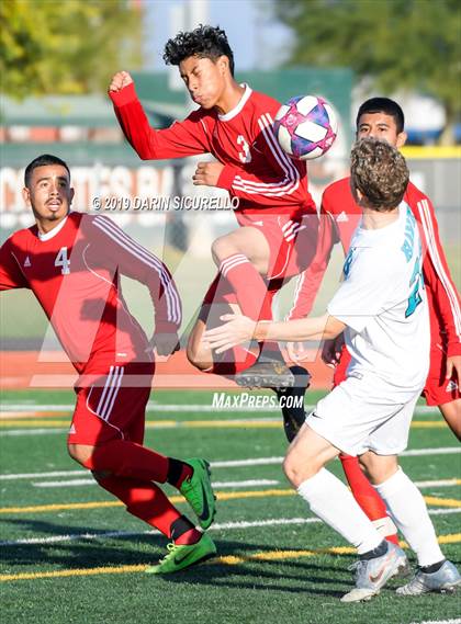 Thumbnail 1 in Highland vs. South Mountain (Coyote Classic Tournament) photogallery.