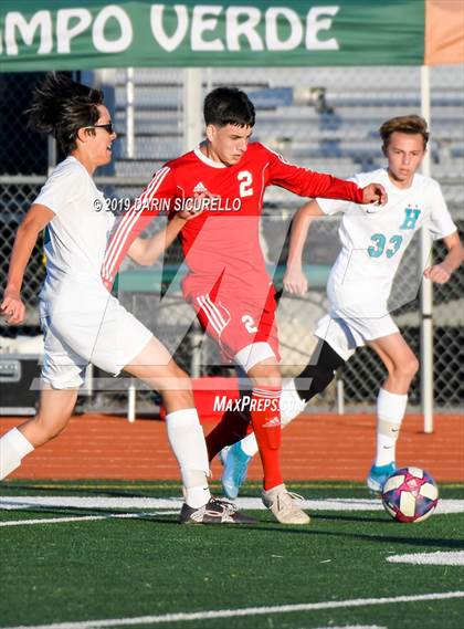 Thumbnail 2 in Highland vs. South Mountain (Coyote Classic Tournament) photogallery.