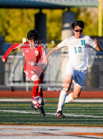 Thumbnail 3 in Highland vs. South Mountain (Coyote Classic Tournament) photogallery.