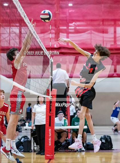 Thumbnail 1 in Fishers vs North Central (Fishers March Madness Tourney Rd 1) photogallery.