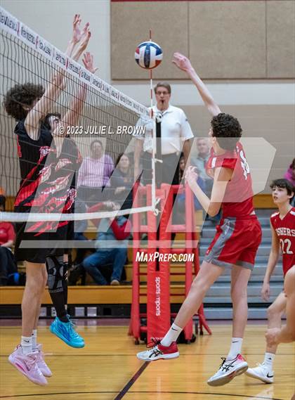 Thumbnail 1 in Fishers vs North Central (Fishers March Madness Tourney Rd 1) photogallery.