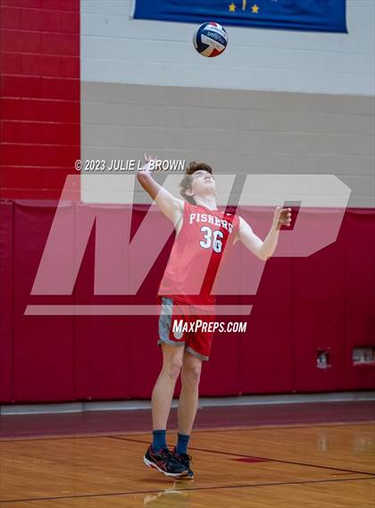 Thumbnail 1 in Fishers vs North Central (Fishers March Madness Tourney Rd 1) photogallery.
