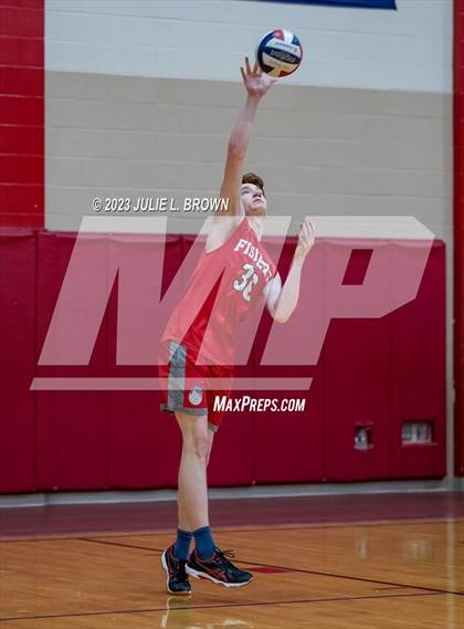 Thumbnail 1 in Fishers vs North Central (Fishers March Madness Tourney Rd 1) photogallery.