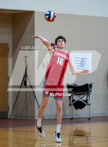 Thumbnail 3 in Fishers vs North Central (Fishers March Madness Tourney Rd 1) photogallery.