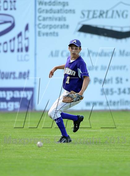 Thumbnail 1 in Niagara-Orleans vs Genesee Region Senior All-Star Game (Dwyer Stadium) photogallery.