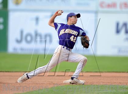 Thumbnail 2 in Niagara-Orleans vs Genesee Region Senior All-Star Game (Dwyer Stadium) photogallery.