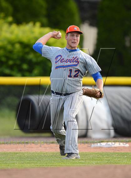Thumbnail 1 in Niagara-Orleans vs Genesee Region Senior All-Star Game (Dwyer Stadium) photogallery.