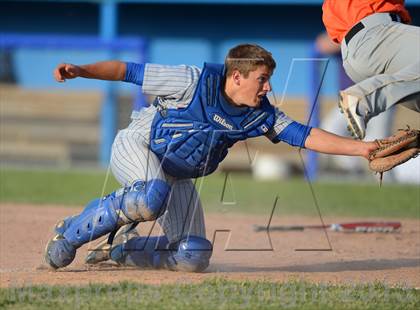 Thumbnail 2 in Niagara-Orleans vs Genesee Region Senior All-Star Game (Dwyer Stadium) photogallery.