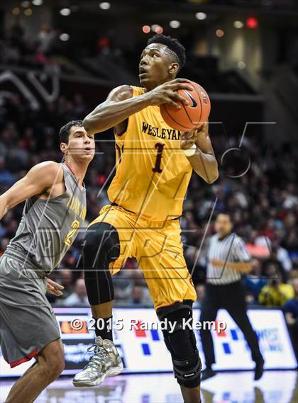 Thumbnail 3 in Oak Hill Academy vs Wesleyan Christian Academy  (Bass Pro Tournament of Champions) photogallery.