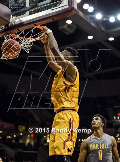 Thumbnail 3 in Oak Hill Academy vs Wesleyan Christian Academy  (Bass Pro Tournament of Champions) photogallery.