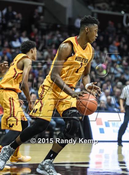 Thumbnail 1 in Oak Hill Academy vs Wesleyan Christian Academy  (Bass Pro Tournament of Champions) photogallery.
