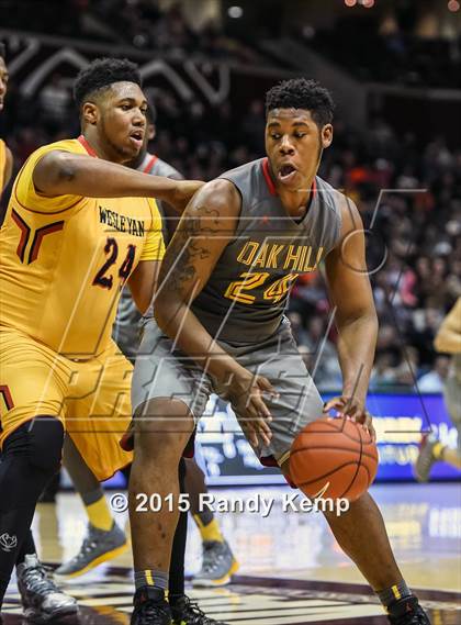 Thumbnail 2 in Oak Hill Academy vs Wesleyan Christian Academy  (Bass Pro Tournament of Champions) photogallery.