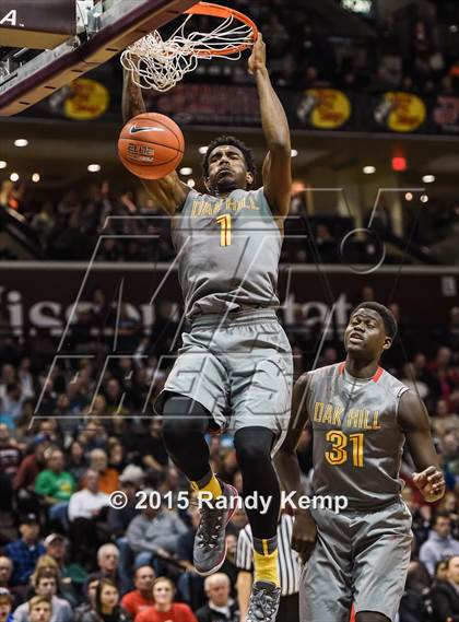 Thumbnail 3 in Oak Hill Academy vs Wesleyan Christian Academy  (Bass Pro Tournament of Champions) photogallery.