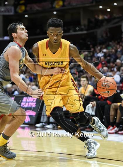 Thumbnail 2 in Oak Hill Academy vs Wesleyan Christian Academy  (Bass Pro Tournament of Champions) photogallery.
