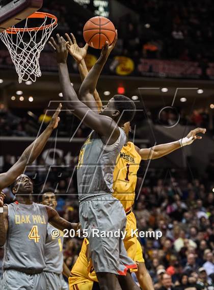 Thumbnail 2 in Oak Hill Academy vs Wesleyan Christian Academy  (Bass Pro Tournament of Champions) photogallery.