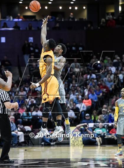 Thumbnail 1 in Oak Hill Academy vs Wesleyan Christian Academy  (Bass Pro Tournament of Champions) photogallery.