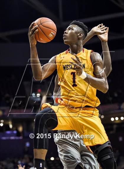 Thumbnail 3 in Oak Hill Academy vs Wesleyan Christian Academy  (Bass Pro Tournament of Champions) photogallery.
