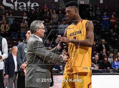 Thumbnail 2 in Oak Hill Academy vs Wesleyan Christian Academy  (Bass Pro Tournament of Champions) photogallery.