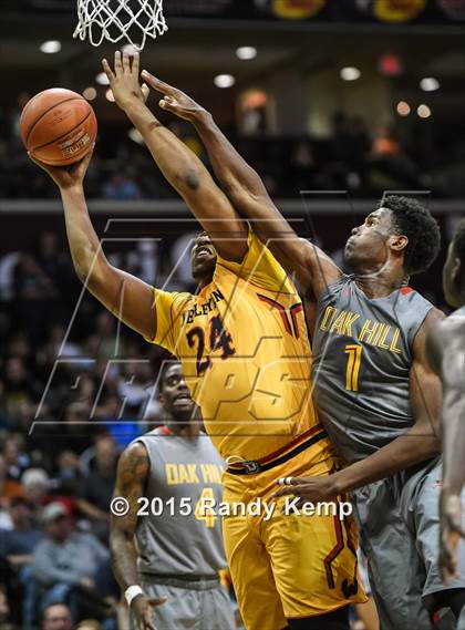 Thumbnail 1 in Oak Hill Academy vs Wesleyan Christian Academy  (Bass Pro Tournament of Champions) photogallery.