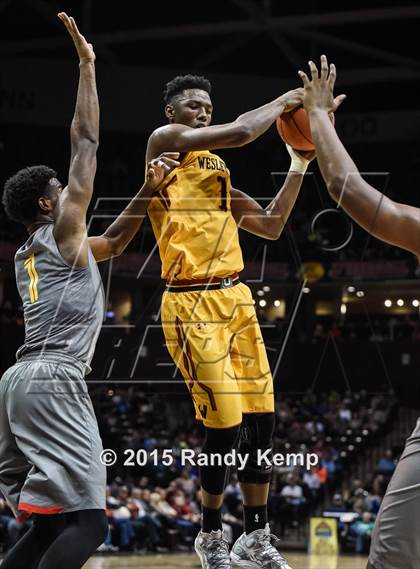 Thumbnail 2 in Oak Hill Academy vs Wesleyan Christian Academy  (Bass Pro Tournament of Champions) photogallery.