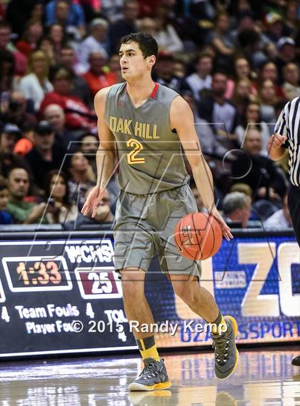 Thumbnail 1 in Oak Hill Academy vs Wesleyan Christian Academy  (Bass Pro Tournament of Champions) photogallery.