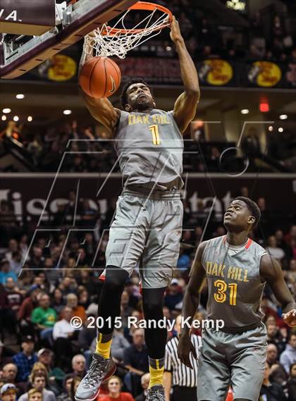 Thumbnail 2 in Oak Hill Academy vs Wesleyan Christian Academy  (Bass Pro Tournament of Champions) photogallery.